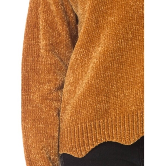 Love Tree "Chenille Mustard Sweater" - Picture 3 of 4